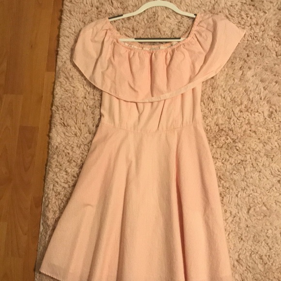 Strapless Pink Dress - Picture 3 of 4